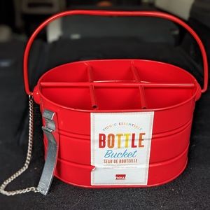 Bottle bucket with opener